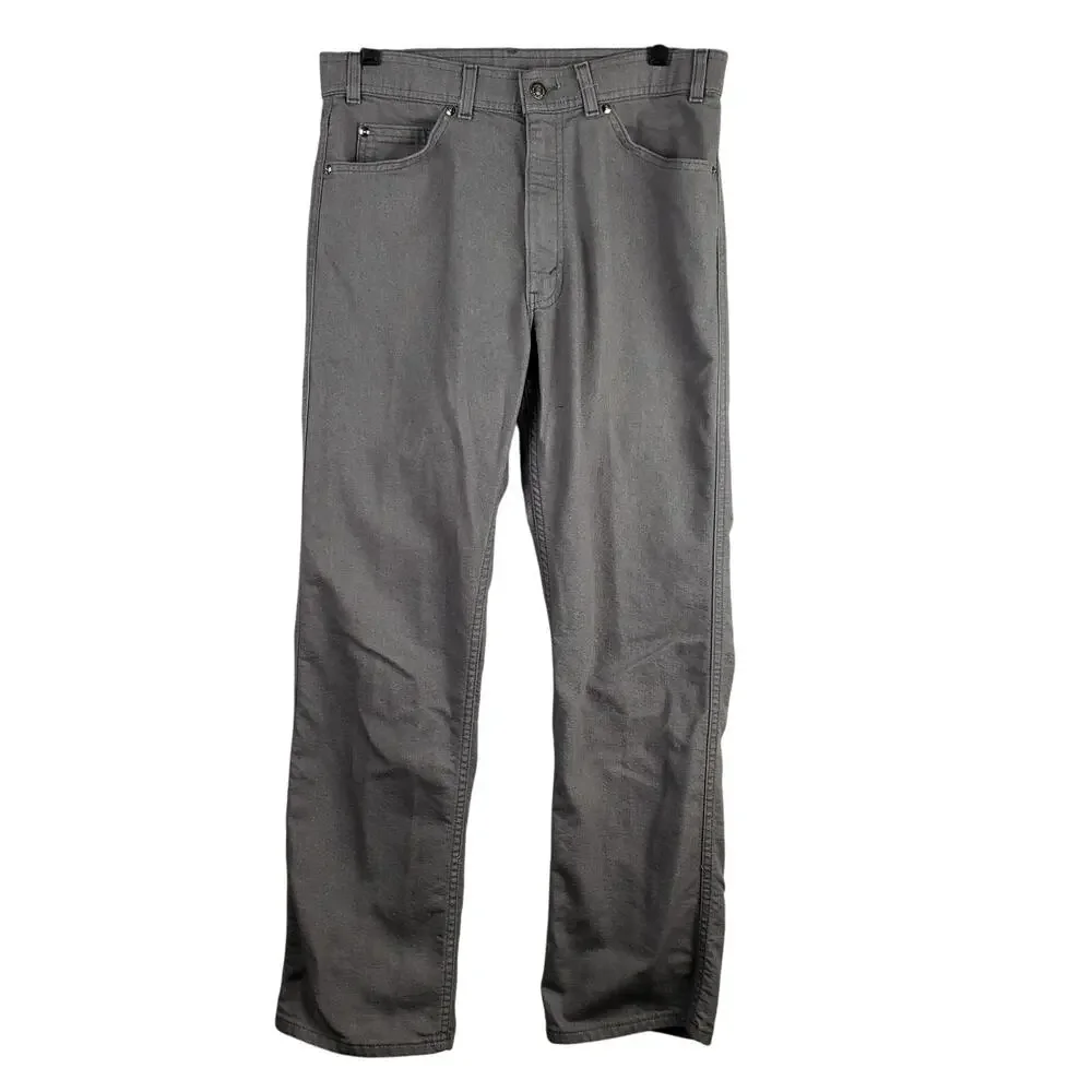 Vintage Levi's Men's Size 34 x‎ 30 Silver Tab Straight Leg Jeans Gray Denim